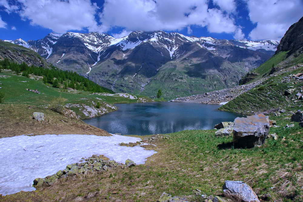 Pays des �crins - Dormillouse - Lac du Fangeas (1990 m)
