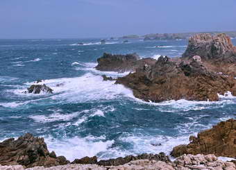 le d'Ouessant, Enez Eusa - Vers la Pointe de Crac'h