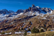 Haute Clare - Pointe des Cerces et Roches de Crpin, aprs l'croulement du 29 octobre 2016