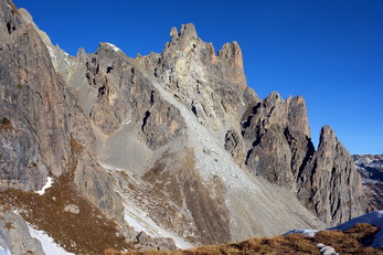 Haute Clare -Les Tours de Crpin, aprs l'croulement du 29 octobre 2016