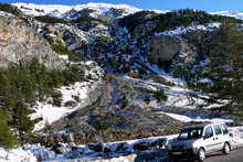 Valle de la Clare - Avalanche de Pc, entre Val-des-Prs et Plampinet