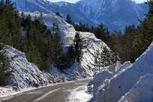 Valle de la Clare - Avalanche de Pc, entre Val-des-Prs et Plampinet