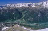 La Salle les Alpes vue du Grand Aréa (2869 m)