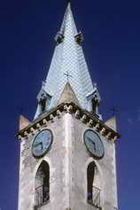 Clocher de l'église du Bez