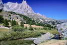 Vallée de la Clarée - Haute vallée en amont des chalets de Laval