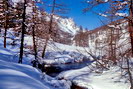 Vallée de la Clarée - La Clarée à la hauteur de la Souchère (1820 m)