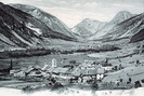 Val-des-Prés - Les Alberts vers 1900 - Au fond, le Rosier