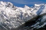 Haute Clarée - Vue vers l'aval - Pointe de Cloutzau