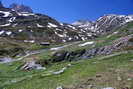 Haute Clarée - Refuge des Drayères (2180 m) - Cours de la Clarée sous le Seuil des Rochilles (2459 m)