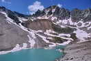 Haute Clarée - Combe du Lac Rouge (en haut à gauche) - Tête de la Cassille (3069 m)