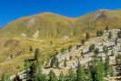 Bardonnèche - Bardonècchia - Vallée de Mélezet -  La Pointe de la Mulatière ou Punta della Mulatteria (2467 m) à l'aplomb du Plan du Col