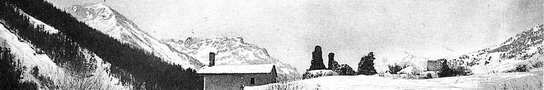 Vallée de la Clarée - Névache - Chapelle Saint-Sauveur - Ruines de Roubion