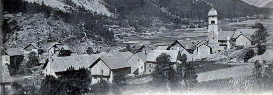 Plampinet - Le hameau (1482 m) vers 1900 - Imp.-Pap. Chautard, Brianon et Ste-Catherine