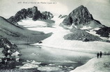 Glacier du Thabor sur son versant nord au dbut du XXe sicle - Aujourd'hui en voie de disparition