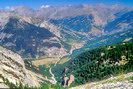 Vallée Étroite - Valle Stretta - Vers l'aval en Italie - Plan du Col - Pian del Colle - Mélezet - Bardonnèche - Bardonècchia