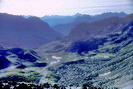 Vallée Étroite - Valle Stretta - Panorama sur la Vallée Étroite depuis les pentes du Mont Thabor (3178 m) - Vallon du Chardonnet