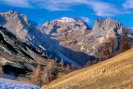 Vallée Étroite - Valle Stretta - Mont Thabor (3178 m) et le Grand Séru (2888 m)