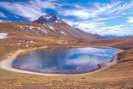 Vallée Étroite - Valle Stretta - Lac Chavillon (2190 m) - Crête de la Scia et l'Aiguille Rouge (2545 m)