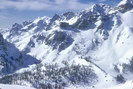 Massif de Montbrison vu depuis Serre-Chevalier