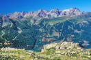 Massif de Montbrison, vu depuis le Col de Granon