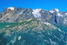 Massif des Ecrins, vu depuis le Col de Granon