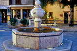 Monêtier-les-Bains - Fontaine de la place de la Mairie