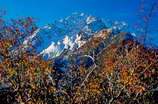 Pic et Glacier de Prés les Fonts, vus depuis le Puy du Cros