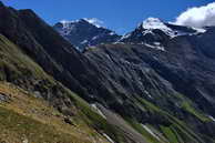 Champoléon - Vallon de Méollion - Col de Méollion (2451 m) - Sommet de Prelles (2953 m) et Pointe des Pisses (2837 m)