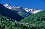 Champsaur - Les Audiberts (1466 m), commune d'Orcires - Le Barle (2733 m)