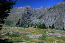 L'Alpe du Pin - Anciennes cabanes et murets