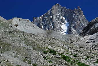 Massif des Écrins - Glacier de Bonne Pierre et Dôme de Neige des Écrins