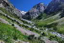 La Bérarde - La haute vallée du Vénéon vue de la sortie du hameau