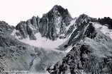 Massif des crins - Dme de Neige (4015 m) et Clocher des  crins (3808 m), Glacier de Bonne Pierre