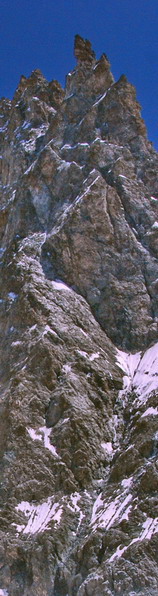 Massif des crins - Clocher des  crins (3808 m)