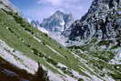 Barre des crins (4102 m) - Face ouest du Dme et vallon de Bonne Pierre