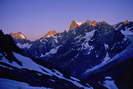 Barre des crins (4102 m) - Depuis le Glacier Jean Gauthier