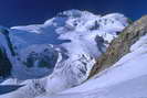 Barre des crins (4102 m) - Versant nord - Bassin suprieur du Glacier Blanc