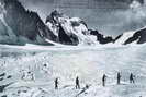 Barre des Écrins (4102 m) - Versant nord - Bassin supérieur du Glacier Blanc
