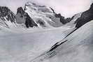 Barre des Écrins (4102 m) - Versant nord - Bassin supérieur du Glacier Blanc