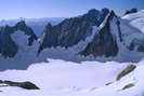 Roche Faurio (3730 m) - Glacier Blanc suprieur - Crte des Barres