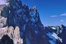 Dme de Neige des crins (4015 m) -  Face nord-ouest - Clocher des crins (3808 m) 