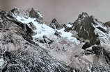 Barre des crins (4102 m) - Face sud-ouest et Vallon de la Pilatte - Le Fifre, Pic Coolidge