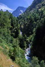 Vallon de la Lavey - Gorge de raccordement