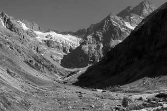 Vallon de la Lavey - Plan de la Lavey et Glacier de la Muandeaujourd'hui