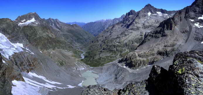 Vallon de la Lavey - Vue d'ensemble