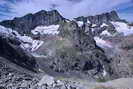 Lac des Rouies - Cime du Vallon (3406 m) et L'Olan (3564 m)