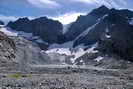 Lac des Rouies - Les Rouies (3589 m) et Glacier de la Lavey