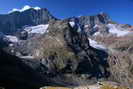 Lac des Rouies - Cime du Vallon (3406 m) et L'Olan (3564 m)