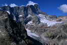 Lac des Rouies - Cime du Vallon (3406 m) et L'Olan (3564 m)