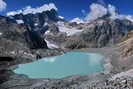 Lac des Rouies - Cime du Vallon (3406 m) et L'Olan (3564 m)